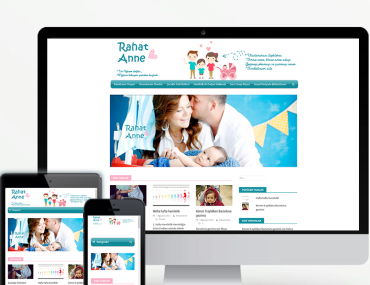 Anne Blog Tasarımı Mobil Görünümlü