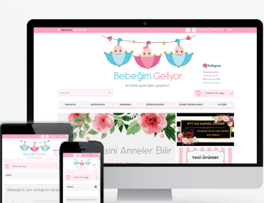 Eticaret Tasarımı Mobil Görünümlü