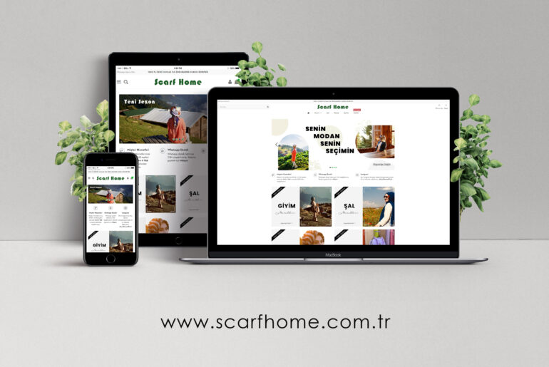 Scarf Home Online Satış Sitesi